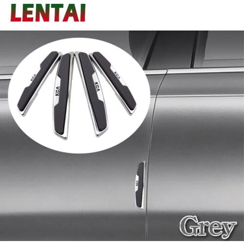 LENTAI For Skoda octavia rapid fabia superb Mitsubishi asx lancer Buick 4Pcs Auto Car Door Protector Anti-bump stickers Styling