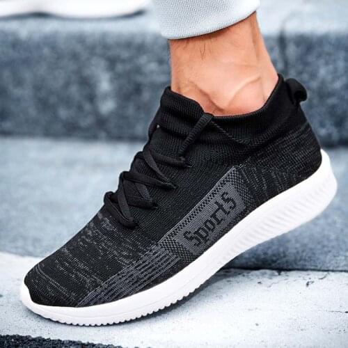 Mens Casual Shoes 46 Light Breathable Fashion Outdoor Jogging Men Sports Shoes 45 Large Size Non-slip Wear-resistant Sneakers