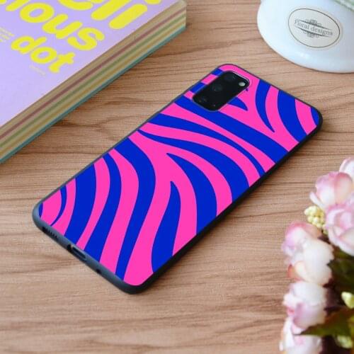 For Samsung Zebra Art Pattern01 Print Soft Silicone Matt Case TPU Cover Galaxy S Note M and Galaxy A