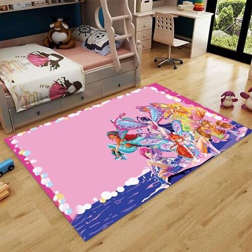 Winx Non Slip Floor Carpet, Teens Carpet