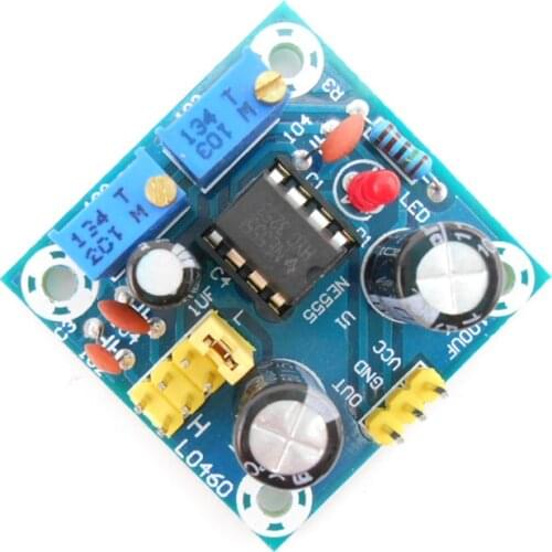 New NE555 Signal Generator Square Wave Pulse Frequency Adjustable Module
