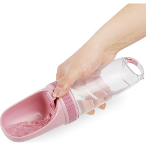 Portable Dog Drinker Animals Accessories Dogs Accessoires Portable Pet Dog Water Bottle Articles for Dogs Drinking Bowl Supplies