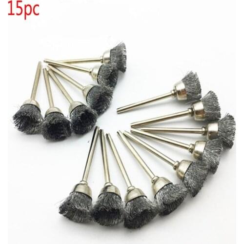 Wire Wheel Brush Polishing Wheels Kit for Rotary Tools Steel Wire Wheel Pen Cup Brushes Set Kit Accessories For Rotary Tool