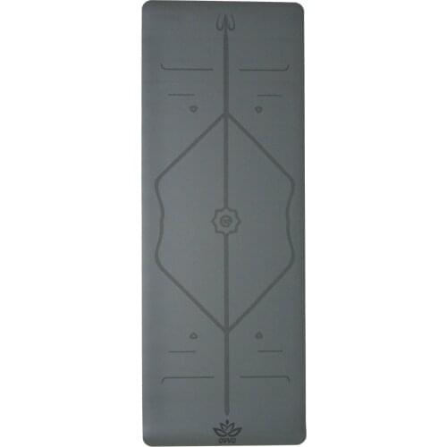 Pu - Rubber Pro Gray Professional Yoga Mat | OVVO