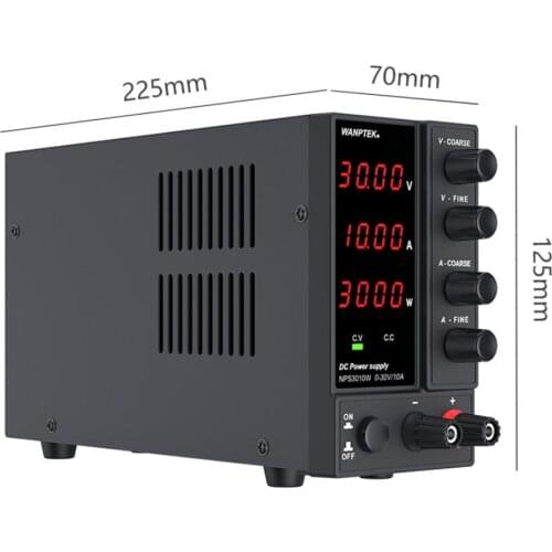 DC Power Supply Adjustable 60V 5A Voltage Regulator Switch LED Lab Bench Source 30v 10a Variable Power Supply NPS3010W