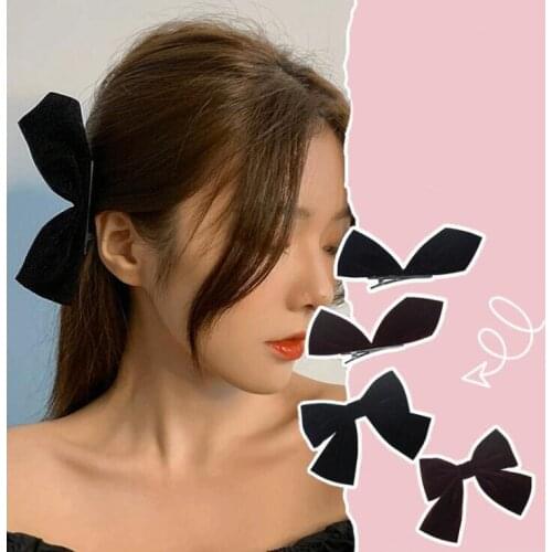 Chic Hairgrip Barrette Hairpins Bow Knotted Hair Clips Chiffon Hairpin Hair Clip Cute Hairgrips Back Clip Hair Accessories