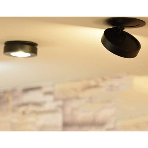 Ultra Thin Led-Downlight Recessed Round LED Light Aluminum High Quality Foldable 360 degree Rotation Spot led dimmable 3W 5W 7W