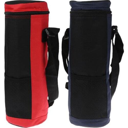 Water Bottle Tote Bag Universal Water Bottle Pouch Large Capacity Insulated Cooler Bag Outdoor Traveling Camping Hiking