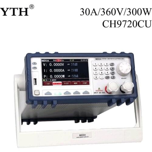 High Precision Programmable dc load Battery Tester CH9720C 300W 360V 30A CH9720B 150W DC Electronic Load
