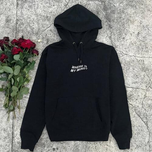 Where Is My Mind Long Sleeve Hoodie Clothes Causal Loose Outerwear Women Sweatshirts Womens Hoodies Pullover Japanese Tops Drop