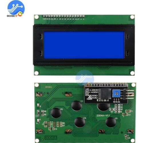 LCD Board 2004 20*4 LCD 20X4 5V Blue Screen Blacklight LCD2004 Display LCD Module LCD 2004 For Arduino