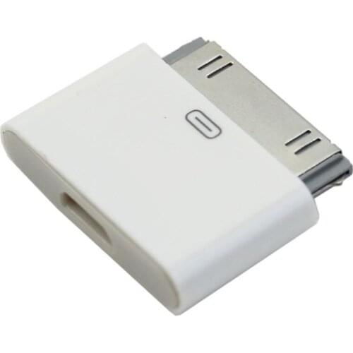 1Pc for iphone 4 4S Micro USB Female To 30 Pin Male Data Charge Converter Adapter New