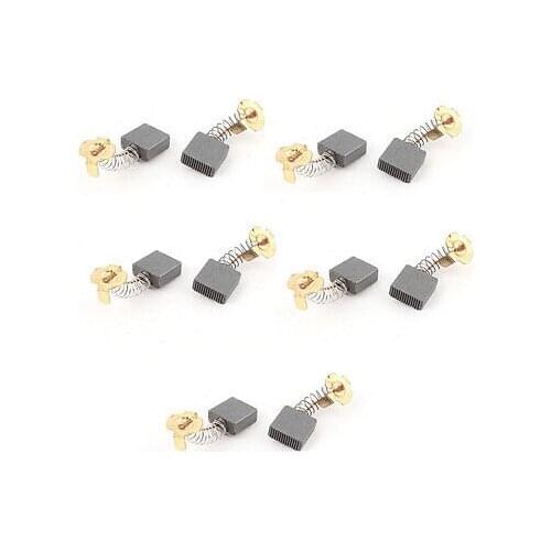 10 Pcs 999044 Motor Carbon Brush 17 x 17 x 7mm for Hitachi Power Tool