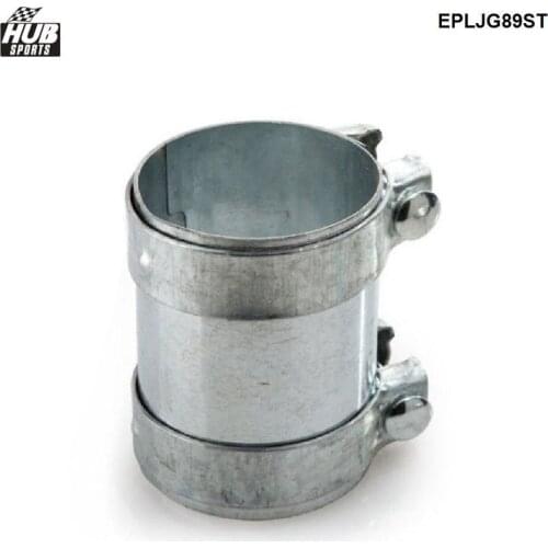 3.5" 304 Stainless Steel Exhaust Tube Pipe Connector Joiner Clamp Connector 89mm EPLJG89ST