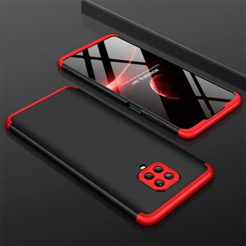 3 IN 1 Case for Xiaomi Redmi Note 9s Case 360 Full Protection Case Shockprrof Matte Phone Cover for Xiomi Redmi Note 9S 9 S Capa