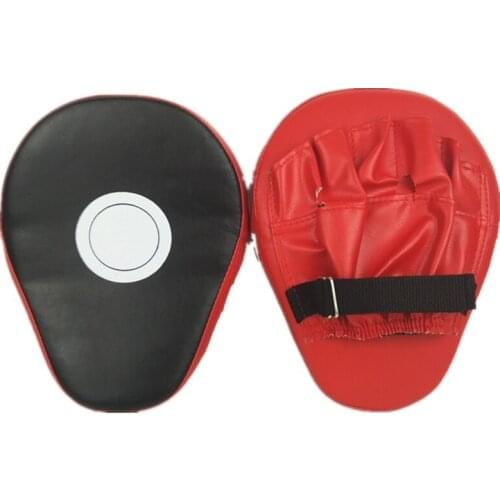 Boxing Pad Sand Bag Punching Pads Fitness Taekwondo MMA Hand Target Kicking Focus PU Leather Training Gear Muay Thai Foot Target
