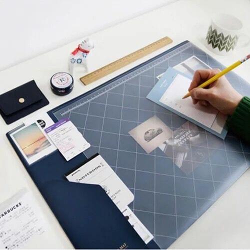 Sharkbang Multifunctional PU Fashion Desktop Organizer Pad & Laptop Mouse Pad Thickened Anti-slip Office School Stationery