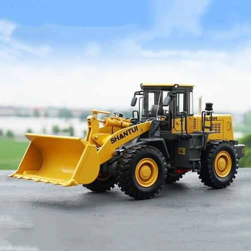 1/35 Metal Alloy Die Casting Original Shantui Loader Simulation Car Model High-end Collection Decoration Gift