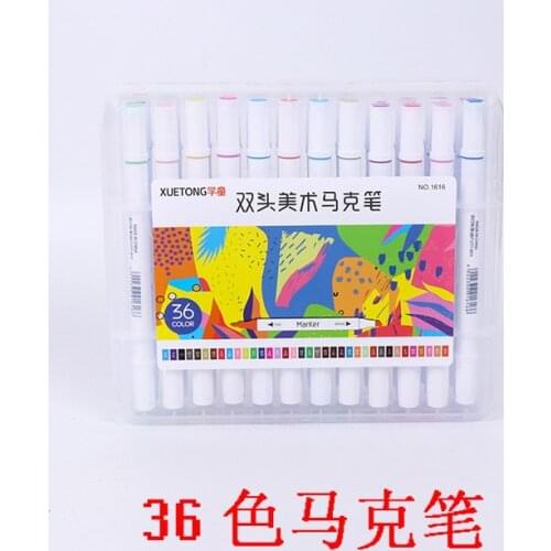 36color marker set touch double head color student art painting hand drawn animation brush Popular