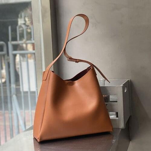 Tiffyonek shoulder bags New simple soft fashion large capacity shoulder bag