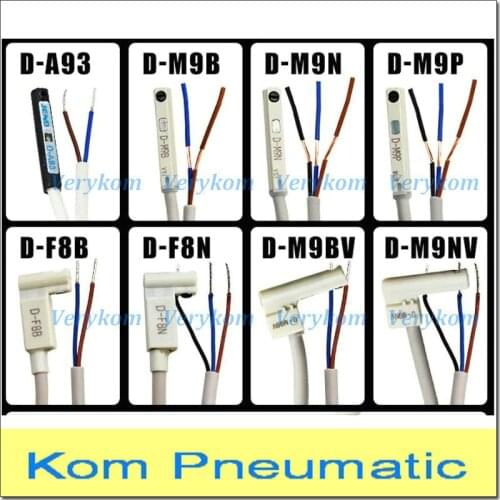 SMC Type Air Pneumatic Cylinder CDU MHZ2 MXS CDJ2B MA Magnetic Reed Switch Sensor D-A93/Z73/C73/M9B/M9N/F8B/F8N/M9P/M9BW/A54/B54