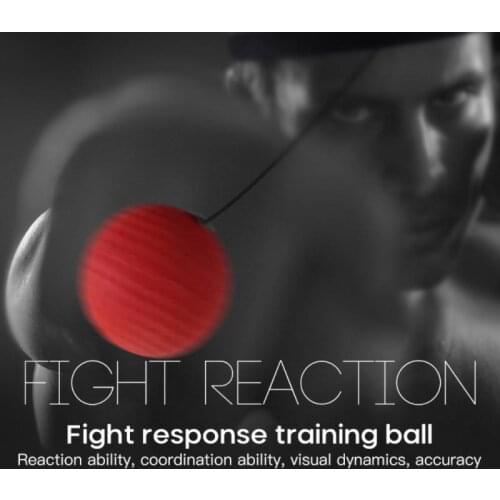 Fight Ball Head Band Reflex Reaction Speed Training Boxing Punch-Exercise-Sport Punching Balls Tai MMA Exercise Equipment Tool