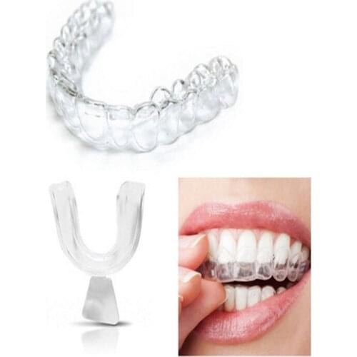 1PC Thermoforming Dental Mouthguard Teeth Whitening Trays Bleaching Tooth Whitener Mouth Guard Care Oral Hygiene