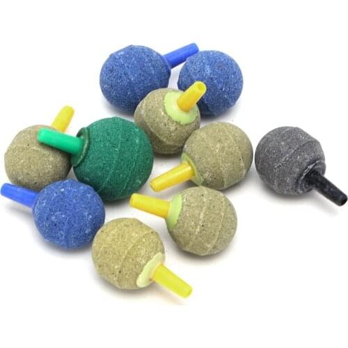 10x Aquarium Pond Cylinder Bubble Air Stone Fish Tank Aeration Aerator Diffuser Dropship