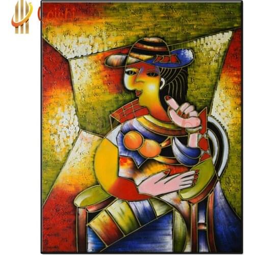 5d home decoration Creative abstract woman diamond painting full drill square round diamond embroidery diamond art cross stitch