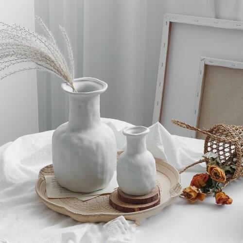Nordic Ceramic Vase декор Decorating Living Room Flower Arrangement декор комнаты Small Dry Flower Decoration Simple Ornaments