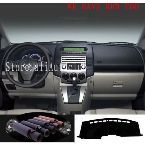 For Mazda5 Mazda 5 PREMACY Ford I-MAX 2005 2006 2007 2008 2009 Leather Dashmat Car Styling Cover Dash Mat Dashboard Cover Carpet
