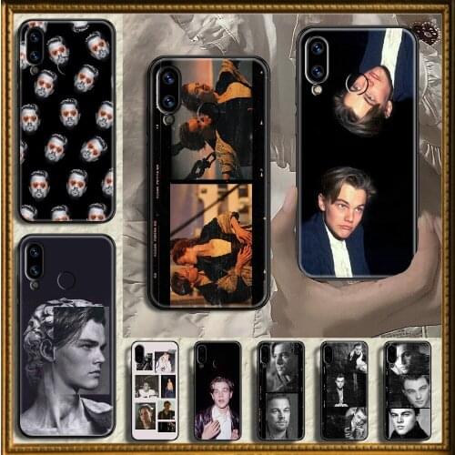Leonardo DiCaprio Phone case For Huawei Honor 6 7 8 9 10 10i 20 A C X Lite Pro Play black art hoesjes silicone bumper trend Etui
