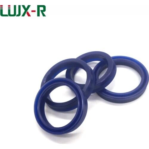 LUJX-R UN Seal Ring ID50/52/53mm U Cup Lip Sealing Gasket Oil Proof PU Pneumatic Cylinder Rod Ring For Auto Car Pump Piston Rod