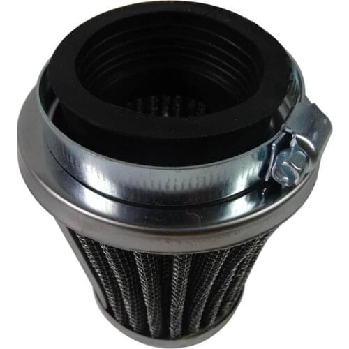 Motorcycle Air Filter Intake 42mm Metal Cleaner Pod for 150/160cc Pit Dirt Bike Trail Quad ATV