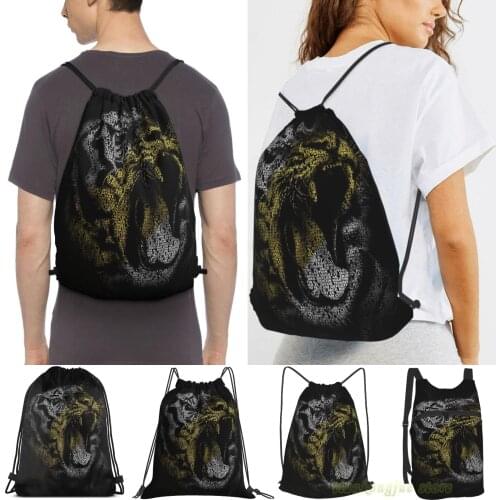 Richmond Tiger Premiers 2017 Men Outdoor Travel Gym Bag Waterproof Drawstring Backpack Women Fitness Swimming Bag
