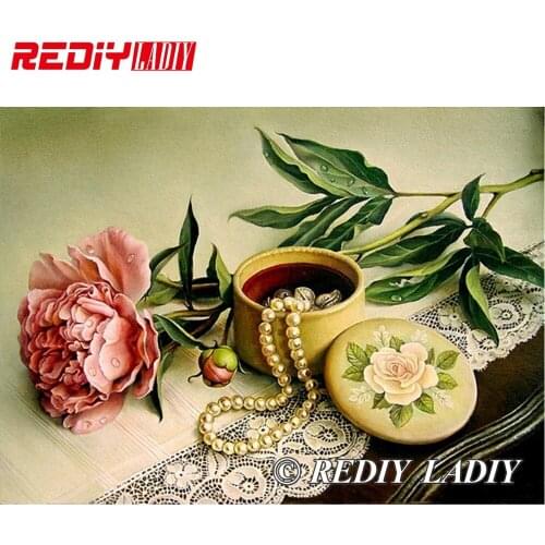 29.5x41cm Accurate Printed Crystal Beads Embroidery Kits Pearl and Flowers Beadwork Crafts Needlework Beaded Cross Stitch APT648