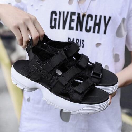 Slide Sandals Men Sport Sandals Sandale Ete Homme Sandalias Transpirables De Casa Summer Men Leather Classic Roman Sandali Uomo