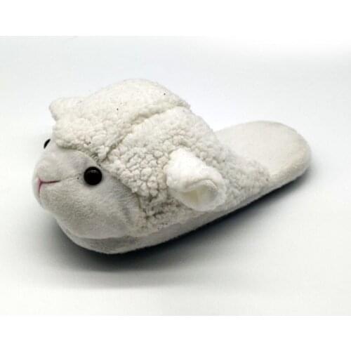 Specia Custom Warm Winter Sheep Lovers Home Slippers Thick Soft Bottom Shoes Floor Fur Slippers Timber Land Shoes Snow