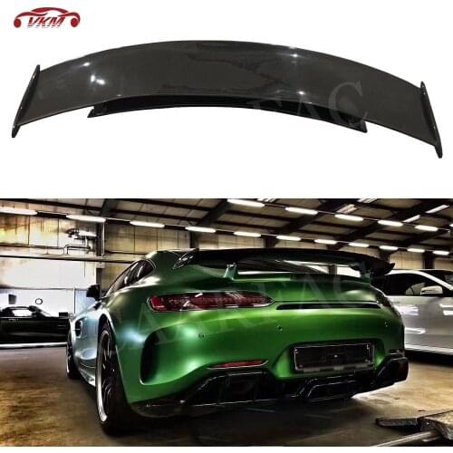 Carbon Fiber Rear Trunk Spoiler Fit For Mercedes Benz AMG GT AMG GTS AMG GTR Coupe 2-Door FRP Rear Wings
