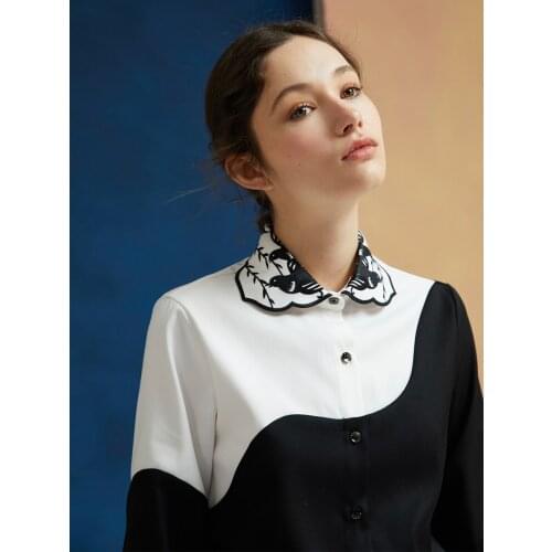 Черно-белые блузки YANGYAN China At AliExpress