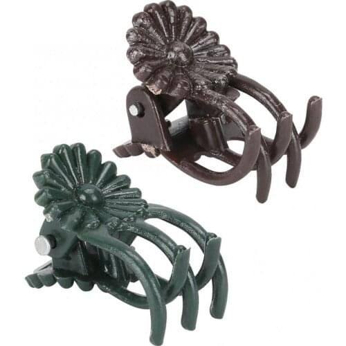 200Pcs Flower Shaped Plant Clip Orchid Stems Fixing Support Clips Garden Tool Accessories Plant Fixing Clip