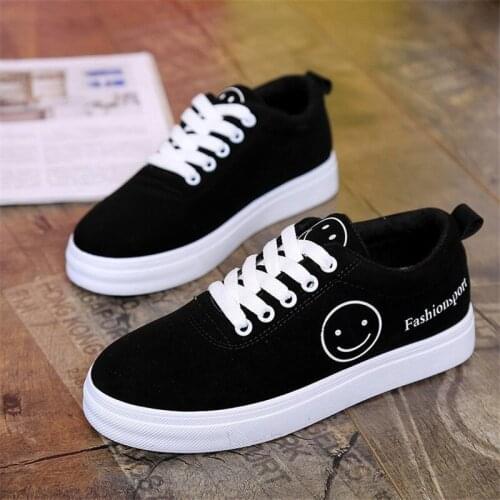 Women Shoes 2021 New Fashion Spring Canvas Platform Shoes Womens Flats Casual Women Sneakers Breathable White Sneakers female