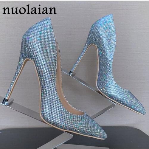 2019 Women High Heel Shoes Dress Wedding Platform Pumps Ladies High Heels Woman Chaussure Summer Pump Shoes Leather Shoe 8/10/12