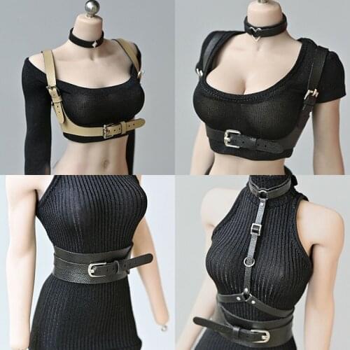 1/6 Body Restraint Strap Belt Girdle Clothes Accessories Fit 12'' TBL PH Female Action Figure Body