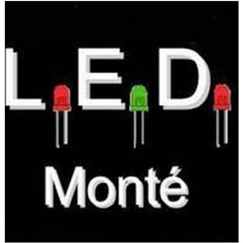 2 Pcs/Lot L.E.D MONTE - The Electronic Three Light,Mentalism Magic Tricks,Amazing Toys,Gimmick Close Up Magic Props Gimmick