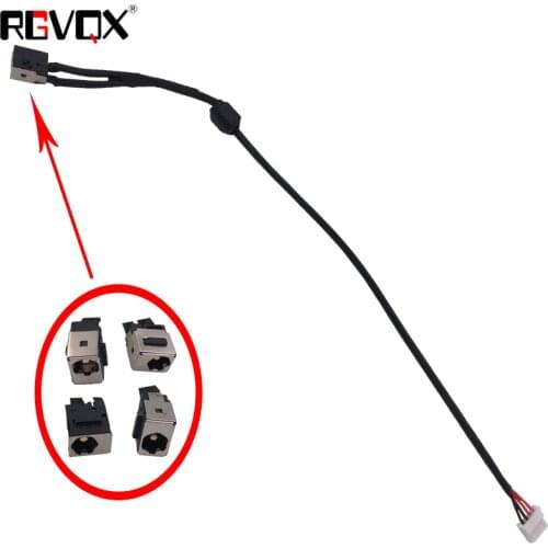 5Pcs New PJ302 DC Jack for TOSHIBA Satellite T130 T135 L655 L750 L750D L755 L755D with cable Laptop Socket Power Replacement