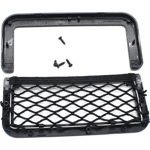 Car Seat Side Back Storage Net Bag Phone Holder Pocket Organizer Mobile Phone Pen Card Debris Storage Bag Car Accessories 1PC