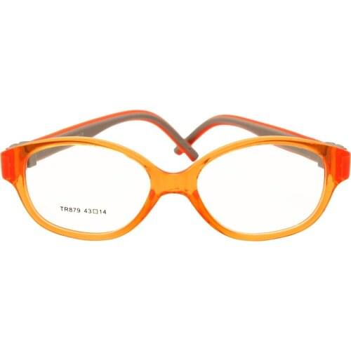 Children Glasses Size 43 No Screw Flexible Silicone Bendable Optical Frame Kids Eyeglasses Boys Girls
