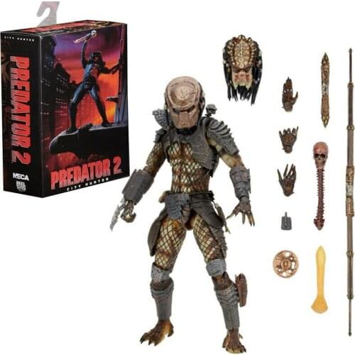 Hot NECA PREDATR 2 Ultimate CITY HUNTER 7" Scale Action Figure Toys Model collection