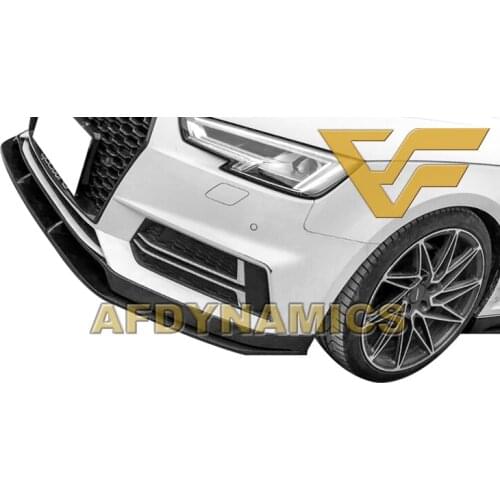17-18 B9 A4 Sline or S4 Carbon Fiber Surface AFD-T Front Lip Bumper Body Kit